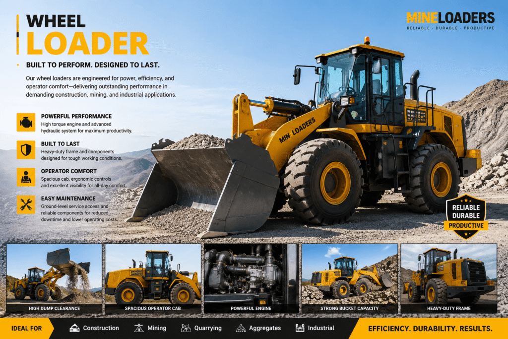 types of wheel loaders