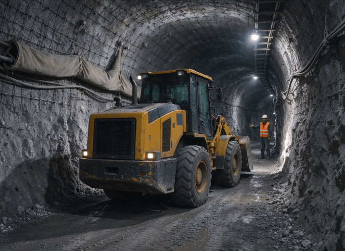 10 ton mining loader-4