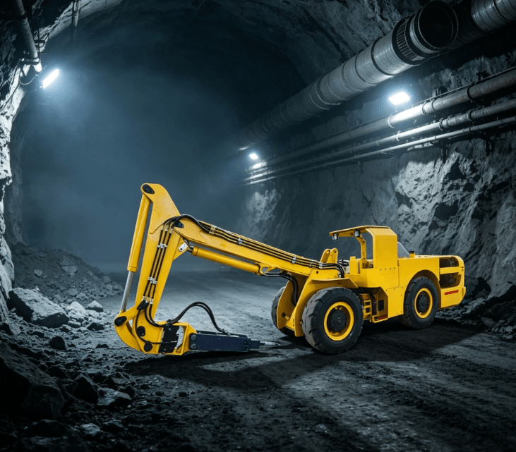 underground mining equipment types