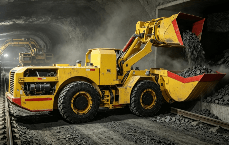 underground LHD loader capacity