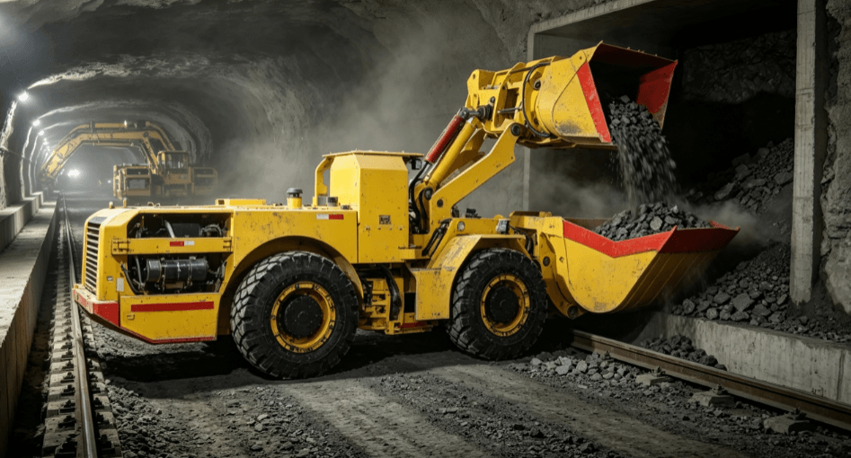 underground LHD loader capacity-3