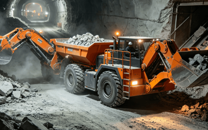 how underground LHD works